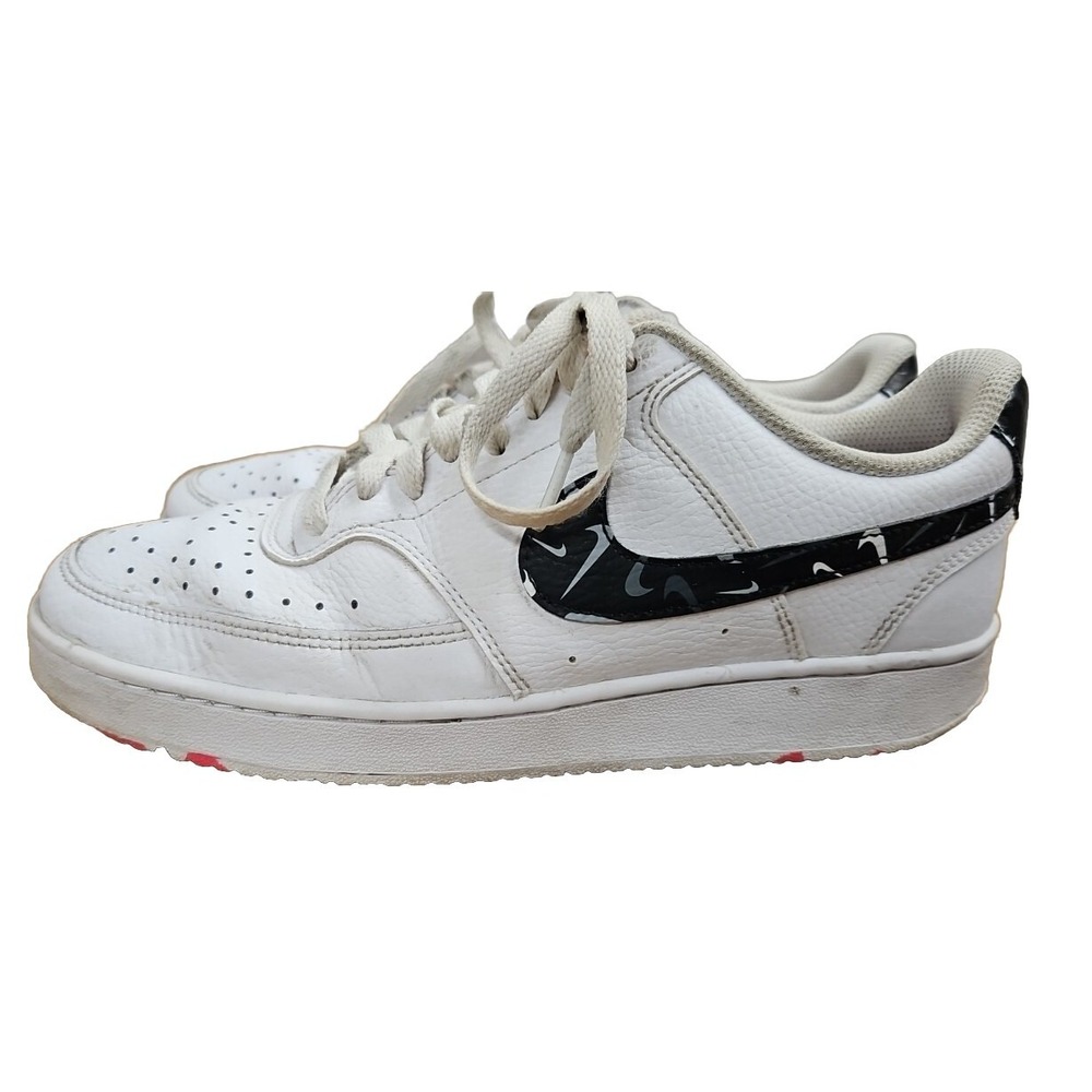 Nike Court Vision Low White Hyper Pink Shoes Size 9.5 DM8079-100